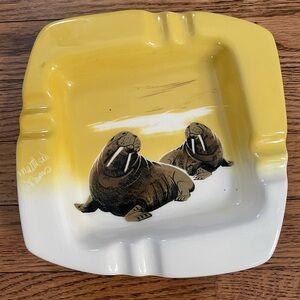 Vintage MCM Matthew Adams ceramic ash tray